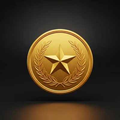 Medalha de passo concluído